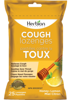 Cough Lozenges (Honey-Lemon) - 25 Lozenges