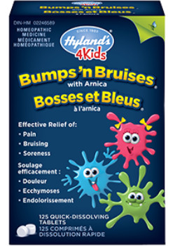 Bumps & Bruises (With Arnica) - 125 Tabs - Hylands