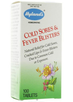 Cold Sores/ Fever Blisters - 100 Tabs - Hylands