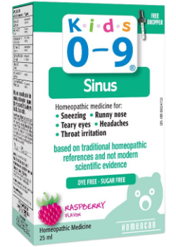 Kids 0-9 Sinus (Raspberry) - 25ml