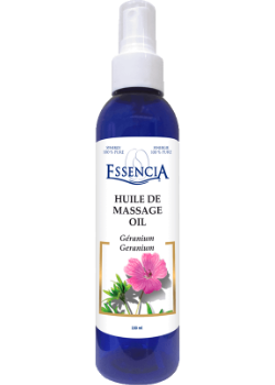 Massage Oil (Geranium) - 180ml