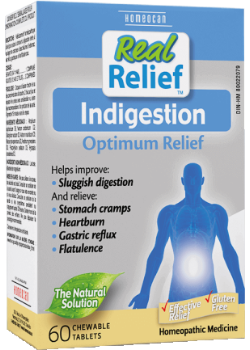 Real Relief Indigestion - 60 Chew Tabs
