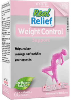 Real Relief Weight Control - 60 Chew Tabs