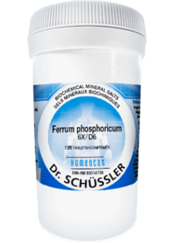 Shuessler Ferrum Phos. #4 - 125 Tabs