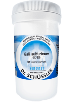 Shuessler Kali Sulph #7 - 125 Tabs