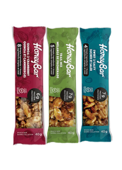 Trio-Mixed Flavours Honey Bars