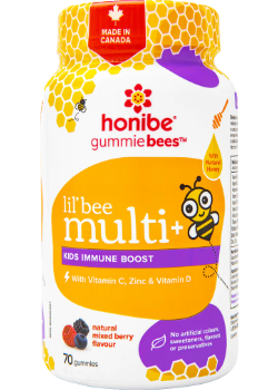 Lil' Bee Multi+ Immune Boost (Mixed Berry) - 70 Gummies