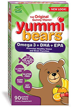 Yummi Bears Omega 3 + Dha & Epa - 90 Bears - Hero Nutritionals