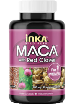 Maca With Red Clover For Women - 90 V-Caps