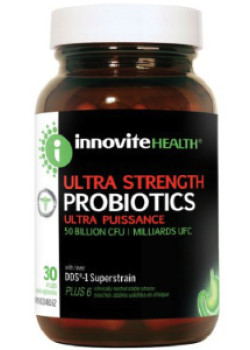 Ultra Strength Probiotics (50 Billion CFU) - 30 V-Caps - Innovite