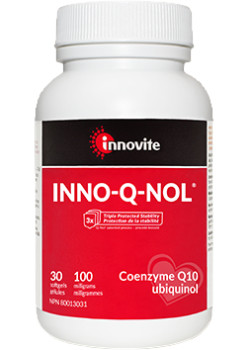Inno-Q-Nol Ubiquinol CoQ10 100mg - 30 Softgels - Innovite Inno-Q-Nol Ubiquinol CoQ10 100mg - 30 Softgels - Innovite