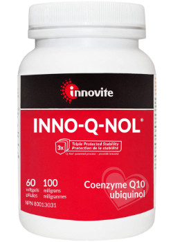 Inno-Q-Nol Ubiquinol CoQ10 100mg - 60 Softgels