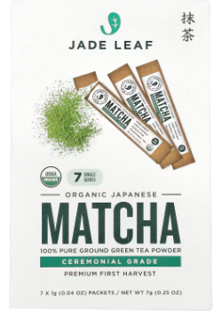Organic Ceremonial Matcha Single Serve - 7 x 1g