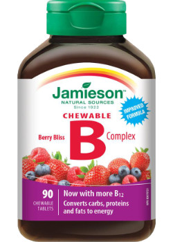 B-Complex (Berry Bliss) - 90 Chew Tabs