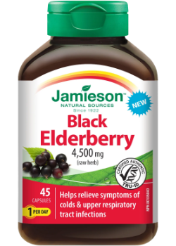 Black Elderberry 4,500mg - 45 Caps