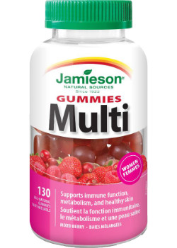 Women's Multi Gummies (Mixed Berry) - 130 Gummies