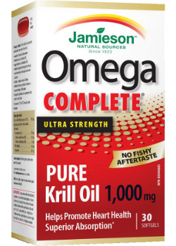Omega Complete Ultra Strength Super Krill 1,000mg - 30 Softgels