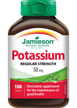 Potassium 50mg - 100 Tabs