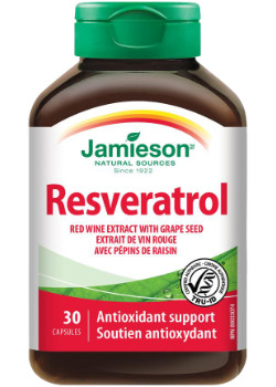 Resveratrol Red Wine Extract With Grapeseed - 30 Caps