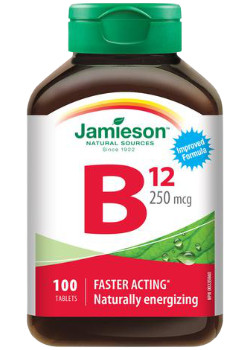 Vitamin B-12 (Methylcobalamin) 250mcg - 100 Tabs