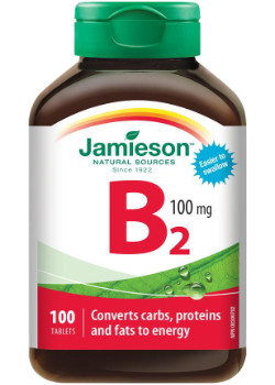 Vitamin B-2 (Riboflavin) 100mg - 100 Tabs