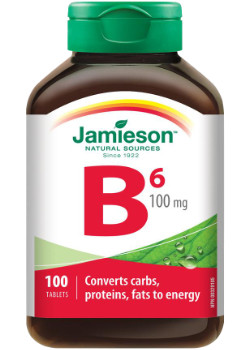 Vitamin B-6 (Pyridoxine) 100mg - 100 Tabs