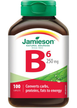 Vitamin B-6 (Pyridoxine) 250mg - 100 Caps