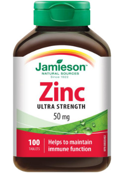 Zinc Ultra Strength 50mg - 100 Tabs