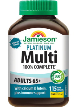 Platinum Multi 100% Complete Adults 65+ - 115 Caps
