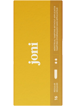 Organic Cotton Tampons Without Applicator (Regular) - 16 Pieces