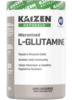 L - Glutamine Powder 100% - 300g - Kaizen