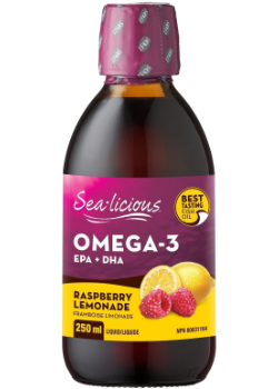 Sea-Licious Omega-3 1,500mg (Raspberry Lemonade) - 250ml