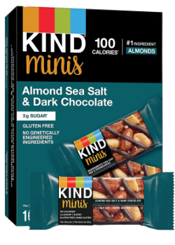 Kind Minis (Almond, Sea Salt & Dark Chocolate) - 10 x 20g