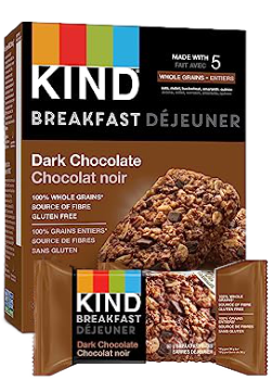 Breakfast Bars (Dark Chocolate) - 4 x 50g