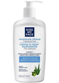 Moisture Shave 4-In-1 (Fragrance Free) - 325ml - Kiss My Face