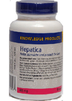 Hepatica Liver Support - 90 Caps - Knowledge Products