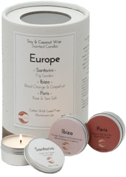 Europe Discovery Candle Kit - 3 x 80g