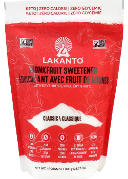 Lakanto Sweetener Erythritol Monk Fruit Blend (Classic) - 800g