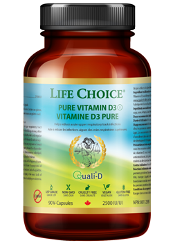 Pure Vitamin (Quali) D3 - 90 V-Caps - Life Choice