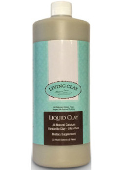 Liquid Clay (All Natural Calcium Bentonite Clay) - 32oz