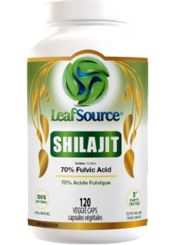 Shilajit (70% Fulvic Acid) - 120 V-Caps