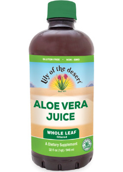 Lily of the desert aloe vera juice whole leaf store