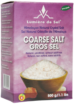 Himalayan Salt (Coarse Grind) - 500g Box