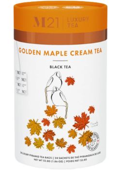 Golden Maple Cream Tea (Black Tea) - 24 Tea Bags