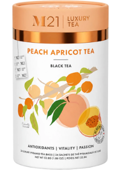 Peach Apricot Tea (Black Tea) - 24 Tea Bags