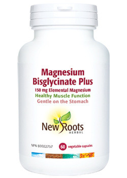 Magnesium Bisglycinate Plus 150mg - 60 Caps
