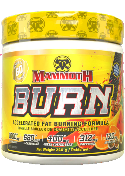 Mammoth Burn (Tropical Fruit Blast) - 240g