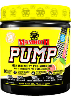 Mammoth Pump (Pink Lemonade) - 270g 