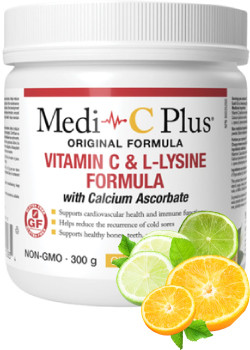 Medi-C Plus With Calcium Ascorbate (Citrus) - 300g