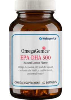 Omegagenics Epa - Dha 500 - 60 Enteric Coated Sgels - Metagenics